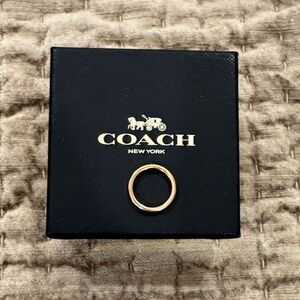 Coach Rose Gold-Tone Ring
